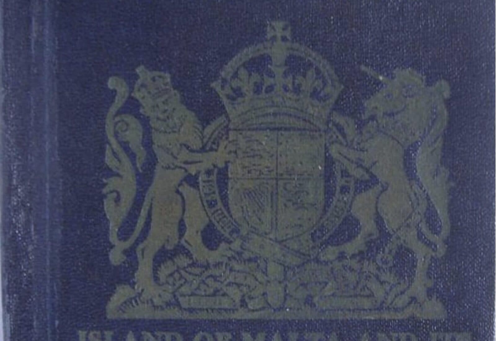 Historic passport cover representing immigration matters